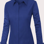 Nadorine Women's Button Down Shirts Classic Fit Dress Shirt