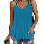Tank Tops Spaghetti Strap Camisoles - Nadorine (Us Only)