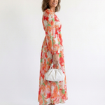Althea | Long Sleeve Floral Maxi Dress