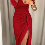 Evangeline | Sparkling Long Dress Elisa