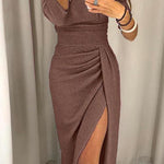 Evangeline | Sparkling Long Dress Elisa