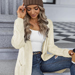 Nadorine Women's Fall Open Front Cardigan