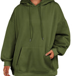 Nadorine Women's Hoodies Fleece Oversize Sweatshirts
