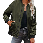 Zip Up Bomber Jacket - Zeagoo (Us Only)