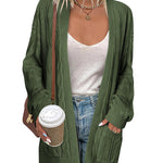 Nadorine Cardigan Fall Winter Open Front Sweater