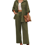Nadorine Women 2 Piece Linen Sets