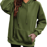 Nadorine Women's Hoodies Fleece Oversize Sweatshirts