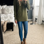 Women's Oversized Sweater V Neck Hooded Pullover Sweater Long Sleeve Knitted Jumper Tops - Nadorine (Us Only)