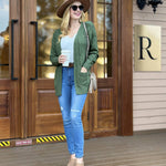Nadorine Cardigan Fall Winter Open Front Sweater