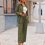 Nadorine Women 2 Piece Linen Sets