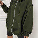 Nadorine Women's Oversized Zip Up Hoodies