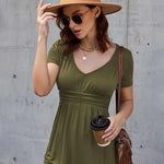 V Neck Tunic Tops - Nadorine (Us Only)