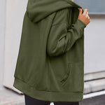 Nadorine Women's Oversized Zip Up Hoodies