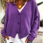 Aurelia | Women's V-Neck Button-Front Cardigan