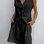 Paros Cover Up Two Piece Shorts Set