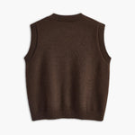 Casual Button Up Sweater Vest