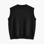 Casual Button Up Sweater Vest