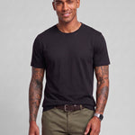 KZZ Men's loose-fit short-sleeve top
