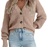 Nadorine Women's Fall Chunky Knit Cardigans