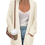 Nadorine Cardigan Fall Winter Open Front Sweater