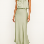 Aurora Bellini | Satin Midi Dress For Women