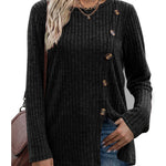 Nadorine Women's Fashion Long Sleeve Blouse