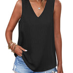 Nadorine V Neck Cami Tank Tops