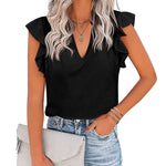 Shirts Short Sleeve Loose T Shirt Blouses - Nadorine (Us Only)