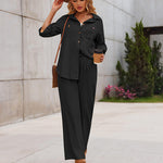 Nadorine Women 2 Piece Linen Sets