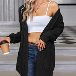 Nadorine Cardigan Fall Winter Open Front Sweater
