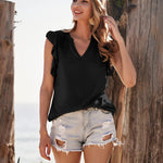 Shirts Short Sleeve Loose T Shirt Blouses - Nadorine (Us Only)
