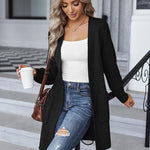 Nadorine Women's Fall Open Front Cardigan