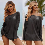 Long Sleeve Mesh Sheer Shirt - Nadorine (Us Only)