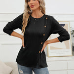 Nadorine Women's Fashion Long Sleeve Blouse