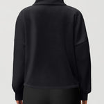 Zeagoo Womens Fleece Jacket Full Zip Crop Hoodie Long Sleeve Pullover Sweatshirts Oversized 2023 Fall Winter Coat