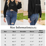 Nadorine Cross Front Drop Shoulder Sweaters