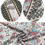Floral Printed Batwing Cardigan - Nadorine (Us Only)