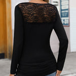 Womens Long Sleeve Ruched Top Slim Fitted Cowl Neck Wrap Shirts with Side Shirring - Nadorine (Us Only)