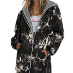 Fleece Hoodies Tunic Long Hoodie Jacket - Nadorine (Us Only)