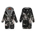 Fleece Hoodies Tunic Long Hoodie Jacket - Nadorine (Us Only)