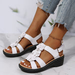 Orthopedic Sandals - Burgundy