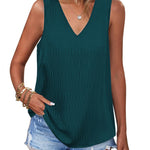 Nadorine V Neck Cami Tank Tops