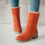 Amalia | Mid-Height Wool Boots