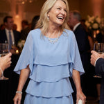 Brent | Layered Tier Midi Dress