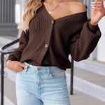 Nadorine Women's Fall Chunky Knit Cardigans
