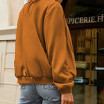 Faux Bomber Zip Up Lightweight Jacket Coat with Pockets - Nadorine (Us Only)
