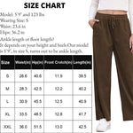 Nadorine Drawstring Long Pants with Pockets