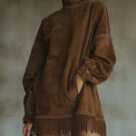 Eva | Chic Faux Suede Dress