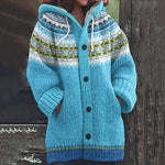 Tineke | Warm Knit Hooded Cardigan