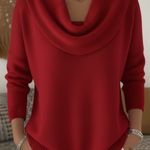 Gwyneth | Cosy Cowl Neck Pullover Sweater
